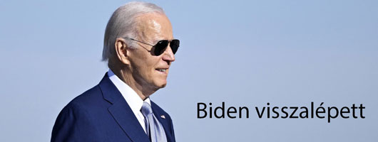 Biden visszalépett