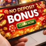 Mobiltelefonon megjelenő befizetés nélküli bónusz ajánlat, ingyenes kezdő pénz promócióval