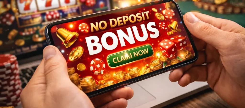 Mobiltelefonon megjelenő befizetés nélküli bónusz ajánlat, ingyenes kezdő pénz promócióval